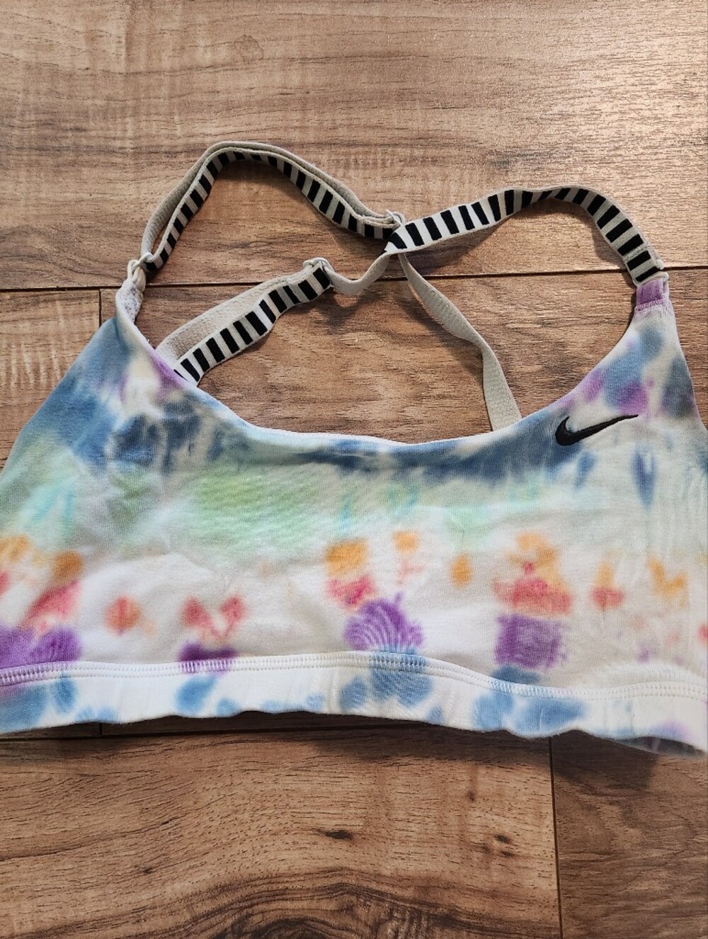 Nike Womens Small Tie Dye Sports Bra